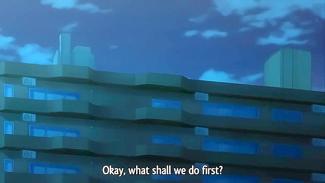 Bust to Bust 3 - Busty hentai schoolgirls and pervy teacher fuck stiff dicked student