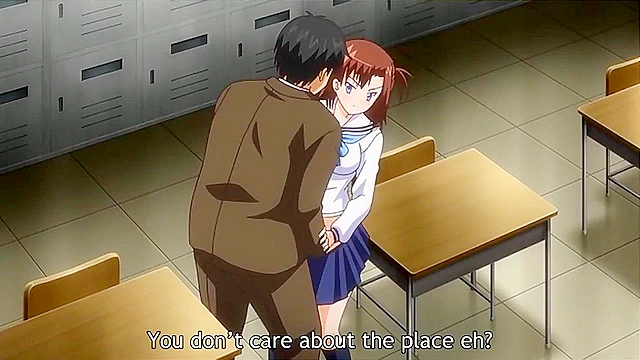 JK to Lewd Teacher 4 ep1 - Bitchy hentai schoolgirl is caught masturbating and is fucked by teacher