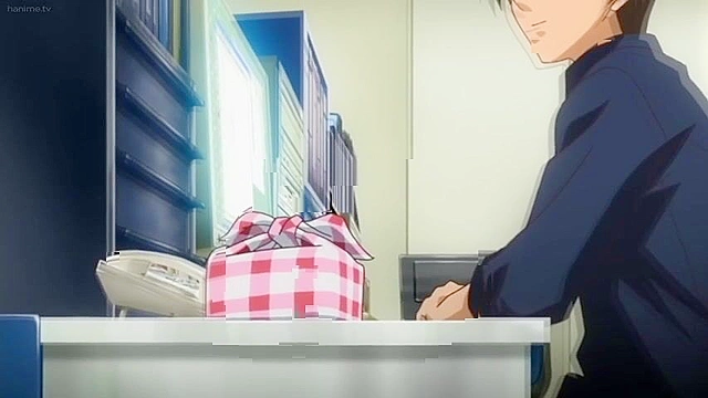 Triangle Blue 1 - NTR hentai - Bad friend stays over and bangs MC's busty virgin girlfriend