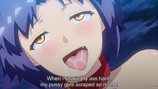 Hanako of the Bathroom 3 - Doggirl spirit is fucked hard by magic hentai cock