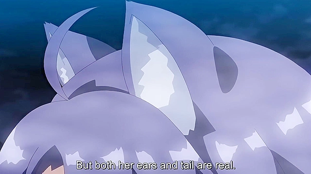 Hanako of the Bathroom 3 - Doggirl spirit is fucked hard by magic hentai cock