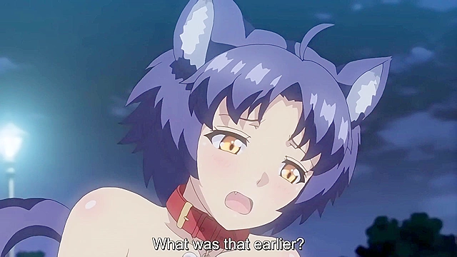 Hanako of the Bathroom 3 - Doggirl spirit is fucked hard by magic hentai cock