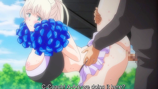 Track and Field Onaholes 2 - Busty students get their ass stretched to run faster