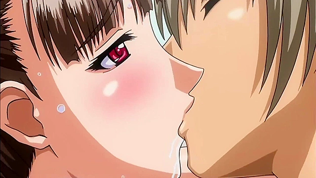 Color of Sky, Color of Water 2 - Busty anime schoolgirl is fucked on the beach