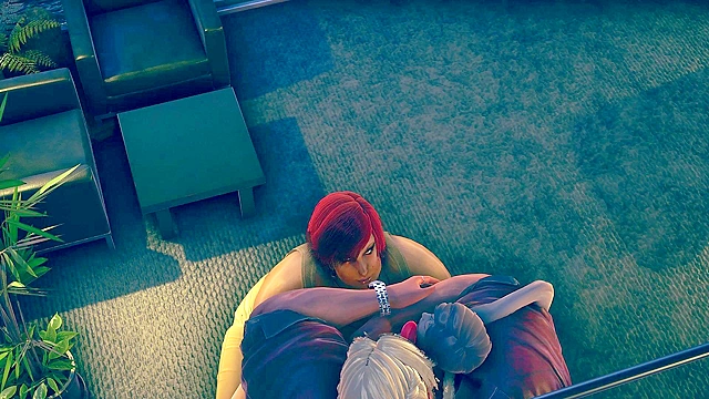 The Ritual Part One By LuckyLynx - Short guy is blown by new bosses - huge muscular women