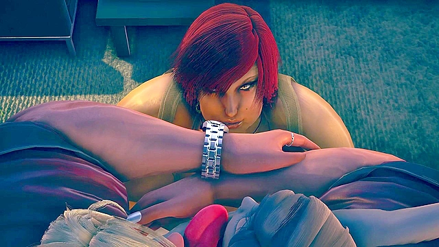 The Ritual Part One By LuckyLynx - Short guy is blown by new bosses - huge muscular women