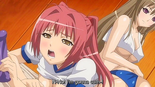 Cute anime catgirl blows a guys cock and then slurps up the cum