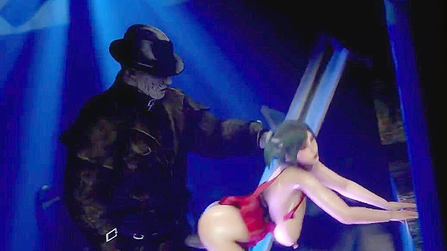 Resident Evil Another Day - Ada Wong is gangbanged by zombie tentacles