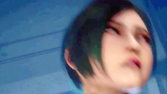 Resident Evil Another Day - Ada Wong is gangbanged by zombie tentacles