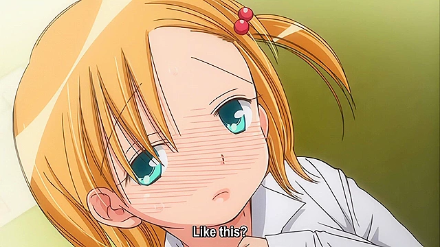 After School Nyan Nyan - Curious hentai schoolgirl asks student to masturbate and fuck