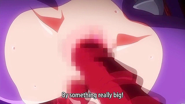 Big titty hentai teen is turned in to a horny fucking sex machine