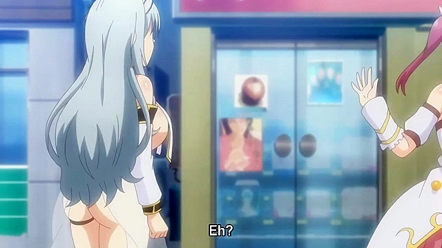 Exhibitionist Magical College Girl Crystear 1 - Busty magical girl creampied in public