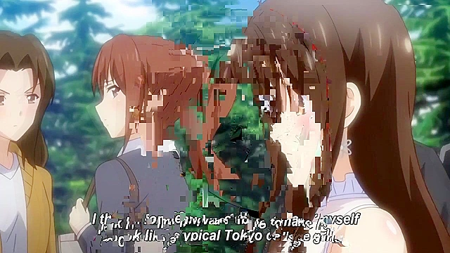 Exhibitionist Magical College Girl Crystear 1 - Busty magical girl creampied in public