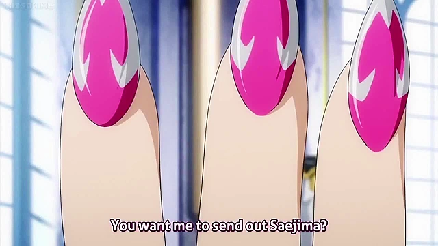 Hot anime babes fight on the beach until their bikinis get ripped off