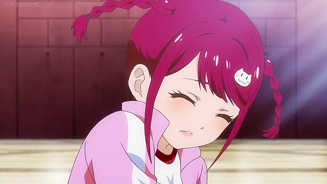 Hot anime babes fight on the beach until their bikinis get ripped off