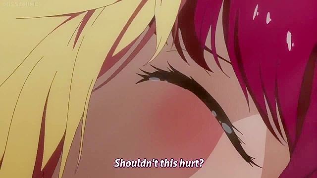 Hot anime babes fight on the beach until their bikinis get ripped off