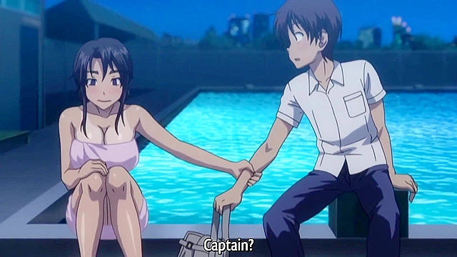 Mutual Love Notebook 2 - Busty captain of the swim team swims naked and has hentai public sex