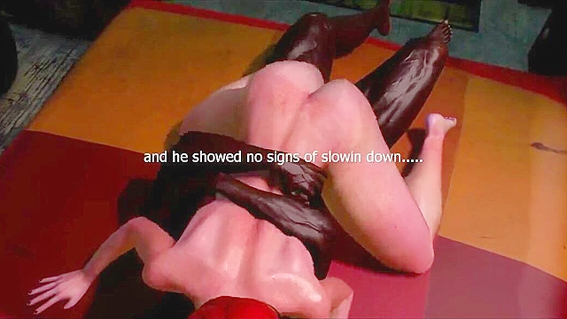 Reparations - Redneck girl with huge tits gets her first black dick in the trailer