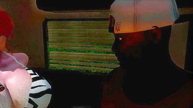 Reparations - Redneck girl with huge tits gets her first black dick in the trailer