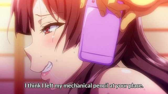 When the Hydrangeas Fall Off - Cheating anime girlfriend gets creampied by jerk