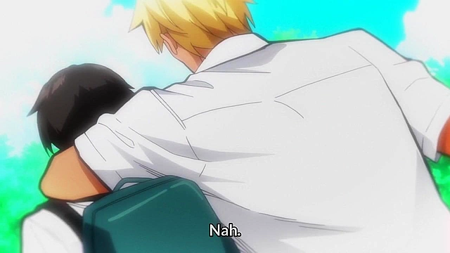 When the Hydrangeas Fall Off - Cheating anime girlfriend gets creampied by jerk