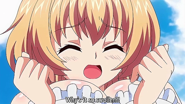 Nuki Doki! Revolution 4 - Cute angel gets her hentai asshole fucked deep doggy style