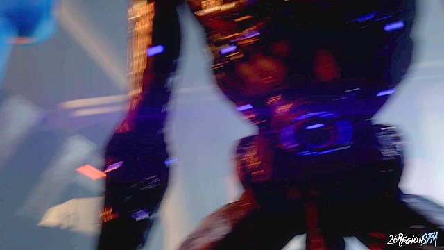 Cyber-Fuck 1 - Samus Aran gets her 3D animated pussy destroyed by big monster cocks