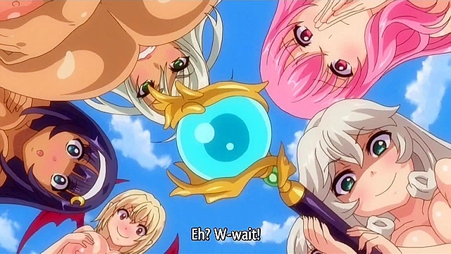 3Ping Lovers! - Shooting all his cum inside the bodies of sexy female guardians