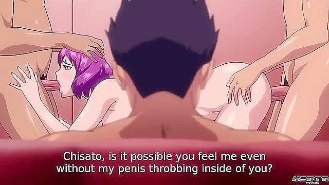 Busty love bitch gets gangbanged while a perv records it on film