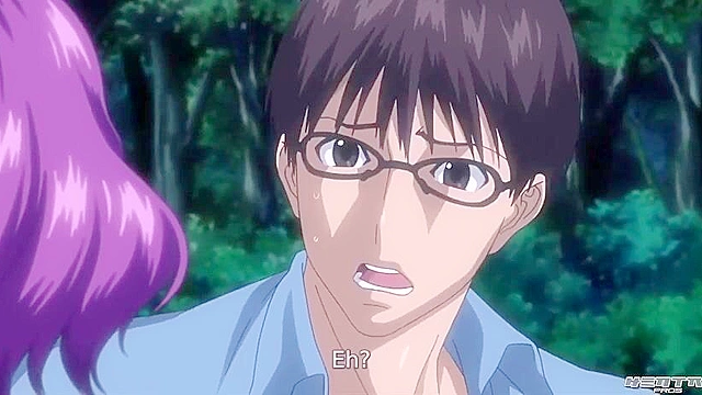 Busty love bitch gets gangbanged while a perv records it on film