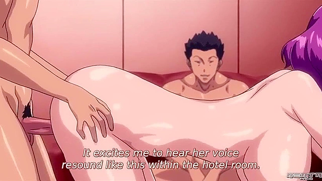 Busty love bitch gets gangbanged while a perv records it on film