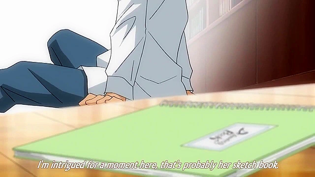 Bust to Bust 1 - Busty hentai schoolgirl virgin wants to draw and fuck real dicks