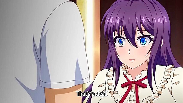 Bitch Teacher 4 ep3 - Busty hentai teacher rough doggy fucked by dildo