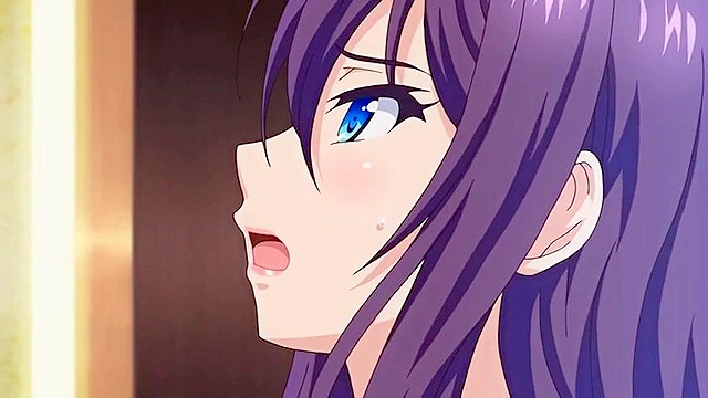 Bitch Teacher 4 ep3 - Busty hentai teacher rough doggy fucked by dildo