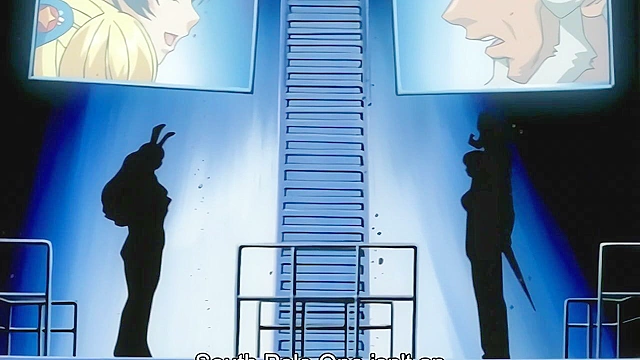 Marine A Go-Go 3 - Marin has hentai fuck battle against blonde bimbo