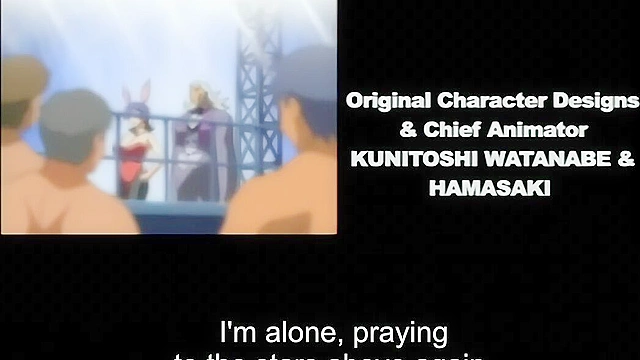 Marine A Go-Go 3 - Marin has hentai fuck battle against blonde bimbo