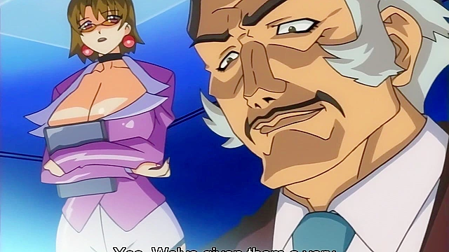 Marine A Go-Go 3 - Marin has hentai fuck battle against blonde bimbo