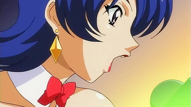 Marine A Go-Go 3 - Marin has hentai fuck battle against blonde bimbo