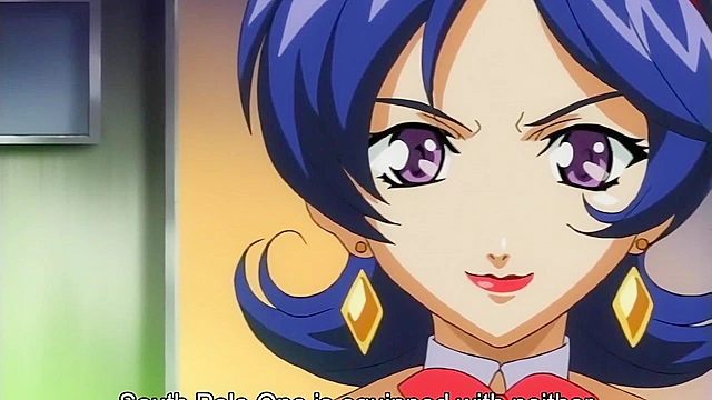 Marine A Go-Go 3 - Marin has hentai fuck battle against blonde bimbo