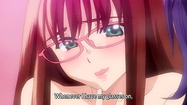 Goddess of Spectacles 2 - Busty hentai schoolgirl fucks her younger brother in the public shower