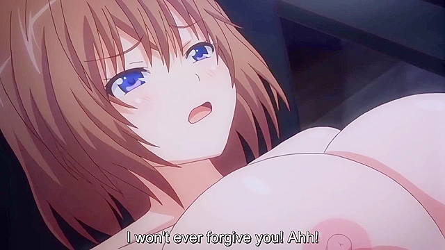 My Teacher Did to Me... 4 - Busty hentai teen fucked in classroom threesome