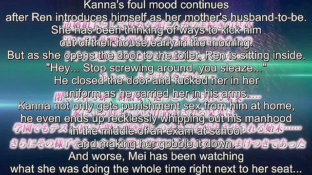 My Teacher Did to Me... 4 - Busty hentai teen fucked in classroom threesome