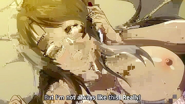 Horny guy can't get enough of that busty hentai milf pussy