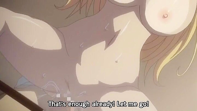 Horny guy can't get enough of that busty hentai milf pussy