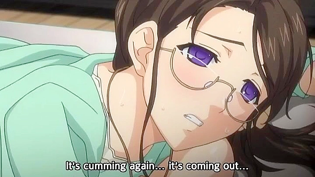 Horny guy can't get enough of that busty hentai milf pussy