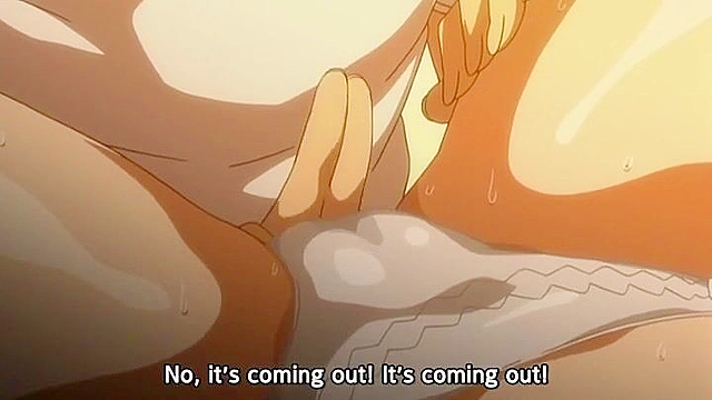 Horny guy can't get enough of that busty hentai milf pussy