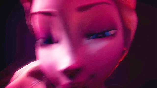 Queen Elsa from Frozen uses a prisoner as her personal fuck toy
