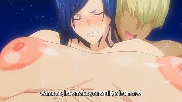 Infidelity with... 1 - Busty hentai milfs get rough NTR gangbang on holiday