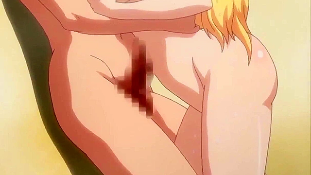 Mankitsu Happening 2 - Three busty hentai teens get fucked at once in harem groupsex