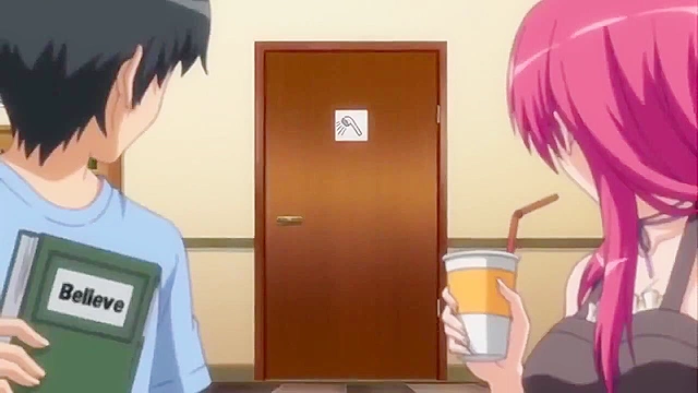 Mankitsu Happening 2 - Three busty hentai teens get fucked at once in harem groupsex